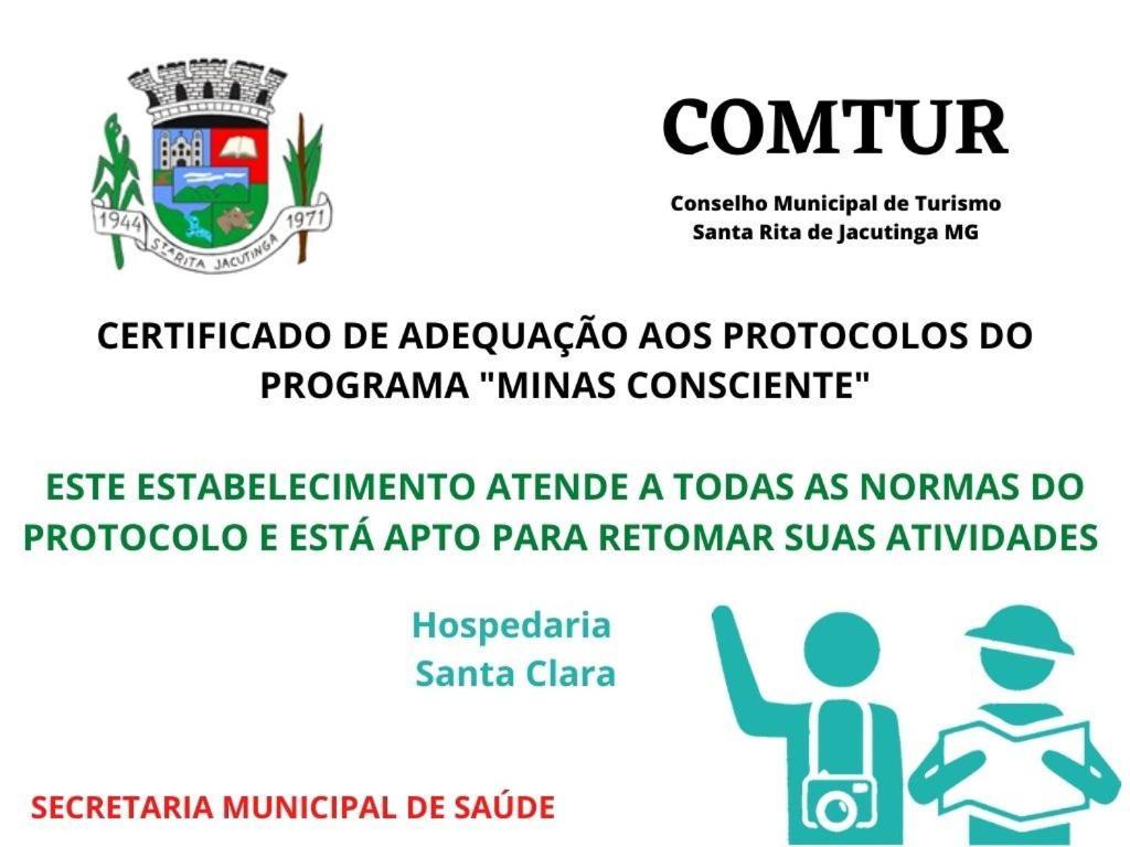 Pousada Hospedaria Santa Clara Santa Rita de Jacutinga Luaran gambar